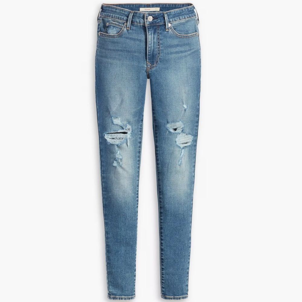 Levi’s the Original women’s straight leg skinny jeans size 8 mid high rise NWOT - Picture 14 of 15